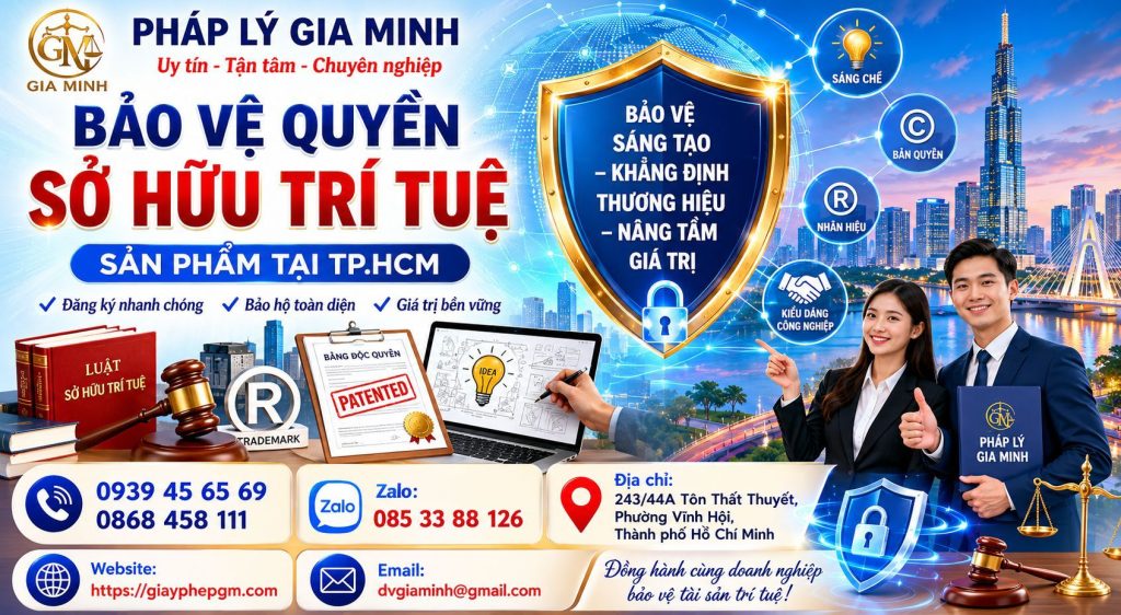 Bảo Vệ Quyền Sở Hữu Trí Tuệ Sản Phẩm Tại TPHCM