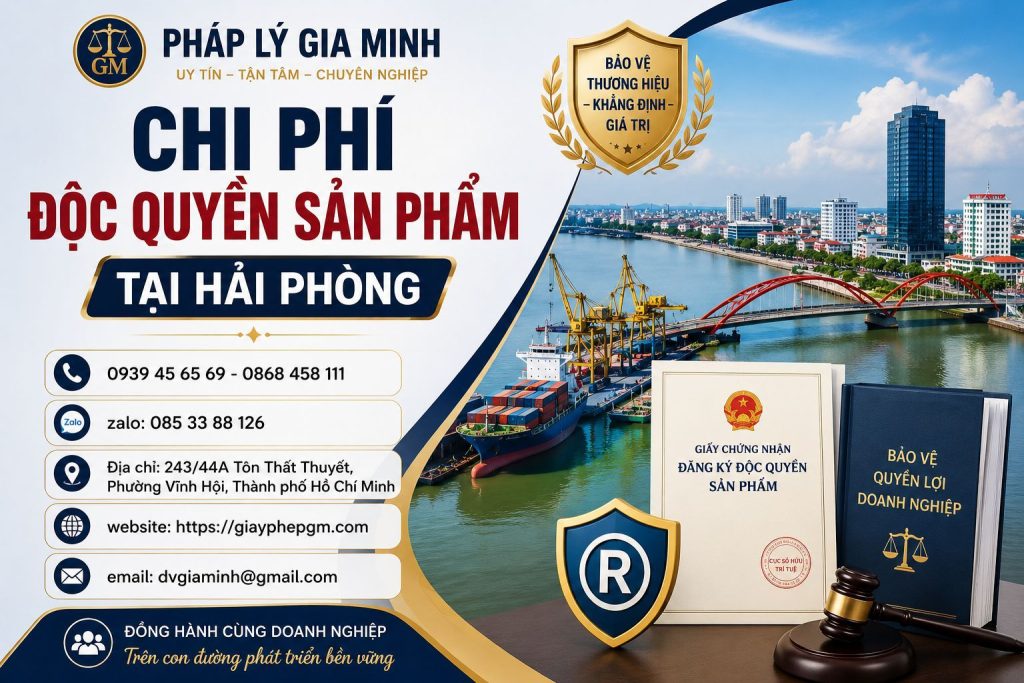 Chi Phí Độc Quyền Sản Phẩm Tại Hải Phòng