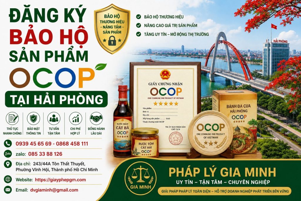 Đăng Ký Bảo Hộ Sản Phẩm OCOP Tại Hải Phòng