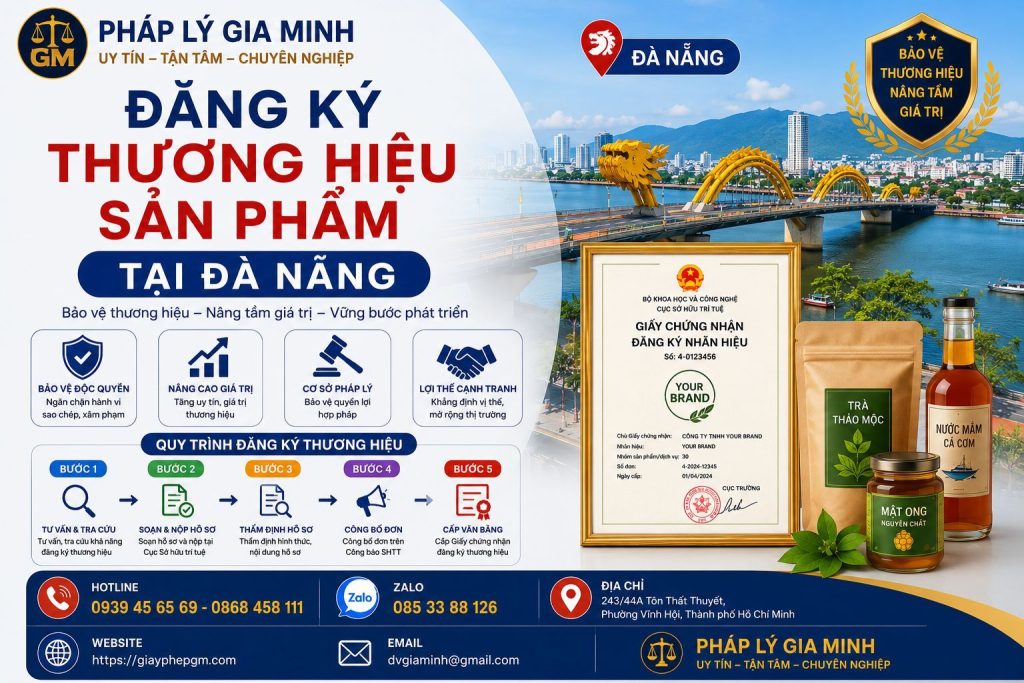 Đăng Ký Sản Phẩm Thương Hiệu Tại Đà Nẵng