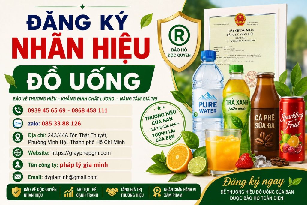 Đăng Ký Nhãn Hiệu Đồ Uống