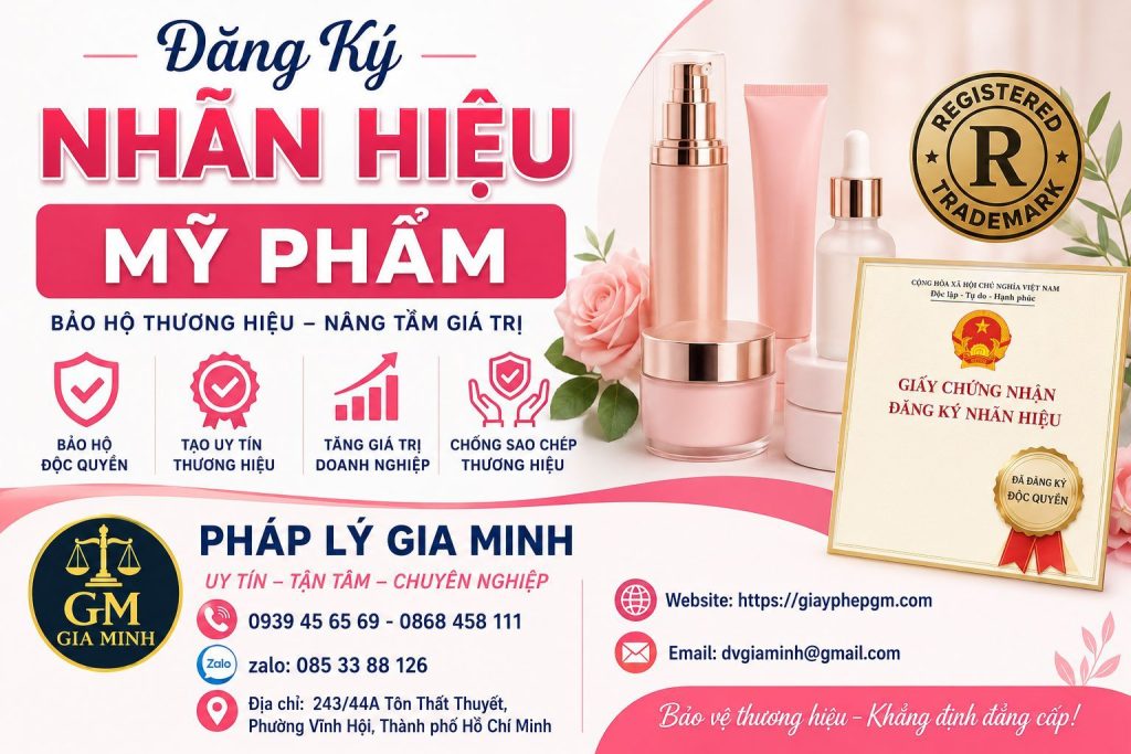 Đăng Ký Nhãn Hiệu Mỹ Phẩm