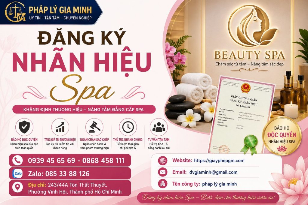 Đăng Ký Nhãn Hiệu Spa