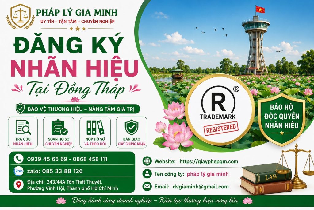 Đăng Ký Nhãn Hiệu Tại Đồng Tháp