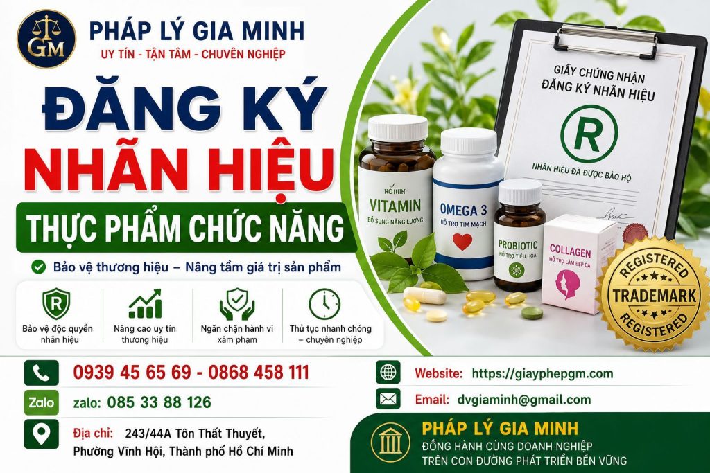Đăng Ký Nhãn Hiệu Thực Phẩm Chức Năng