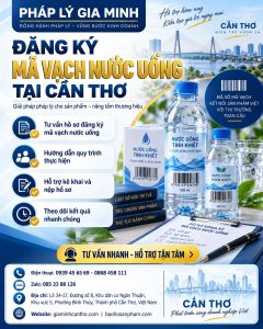 Đăng ký mã vạch nước uống tại Cần Thơ