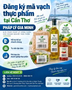 Đăng ký mã vạch thực phẩm tại Cần Thơ
