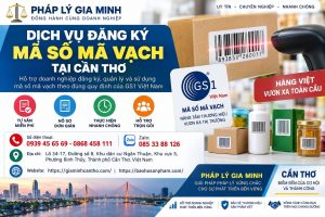 Dịch vụ đăng ký mã số mã vạch tại Cần Thơ