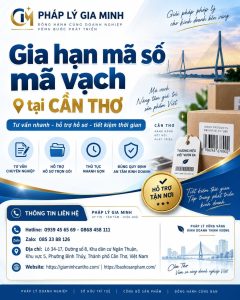 Gia hạn mã số mã vạch tại Cần Thơ