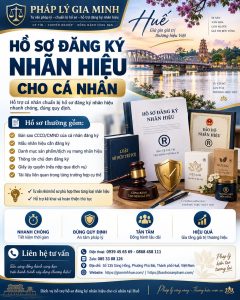 Hồ sơ đăng ký nhãn hiệu cho cá nhân