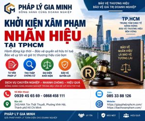 Khởi kiện xâm phạm nhãn hiệu tại TPHCM