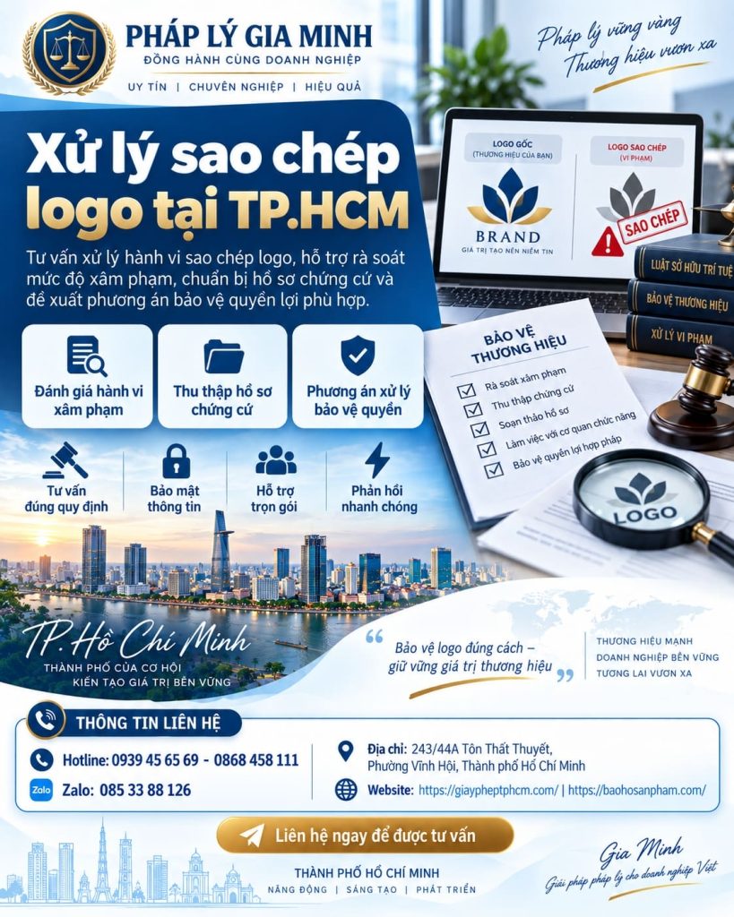 Xử lý sao chép logo tại TPHCM – Cách bảo vệ quyền sở hữu và xử lý vi phạm 1 Xử lý sao chép logo tại TPHCM